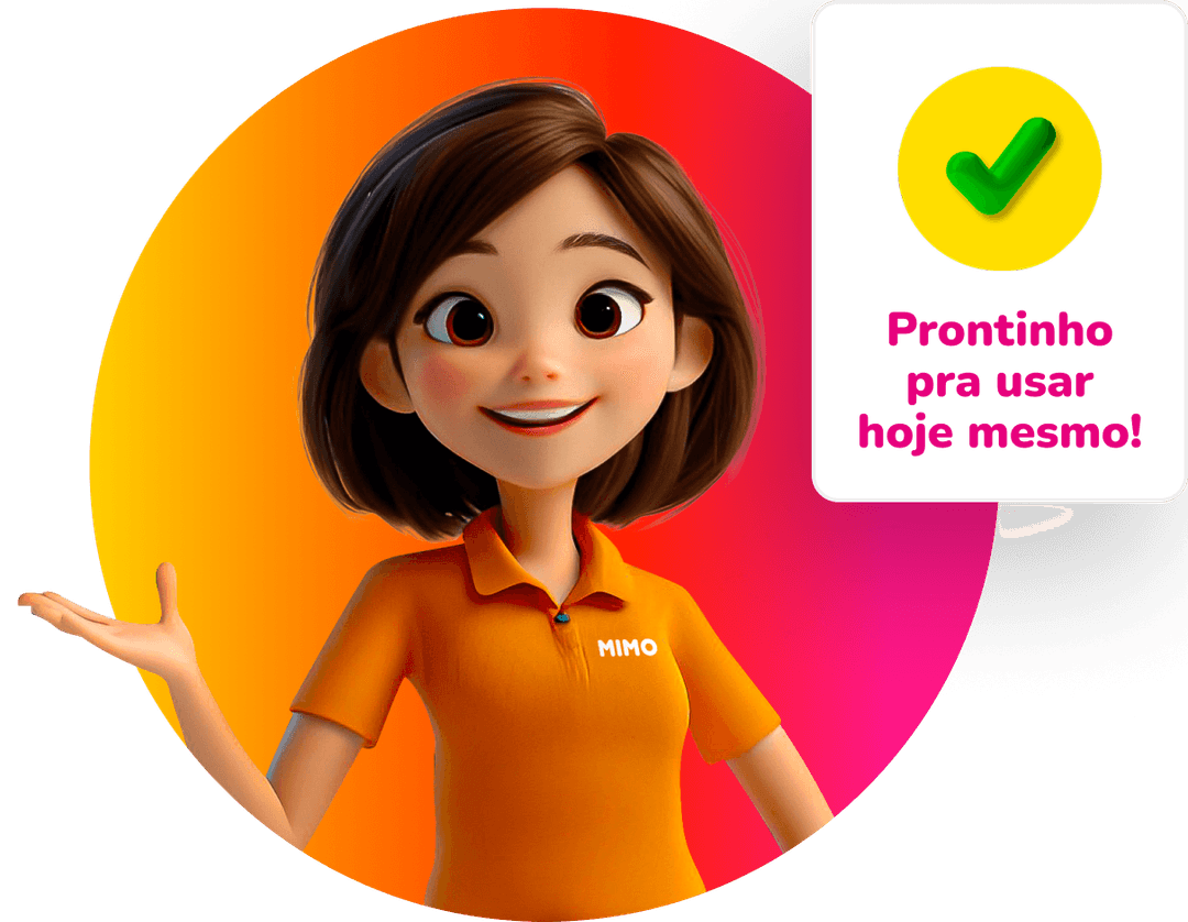 Nina apresentando MIMO